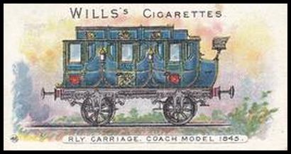 01WLRS 48 Railway Carriage Coach Model 1845